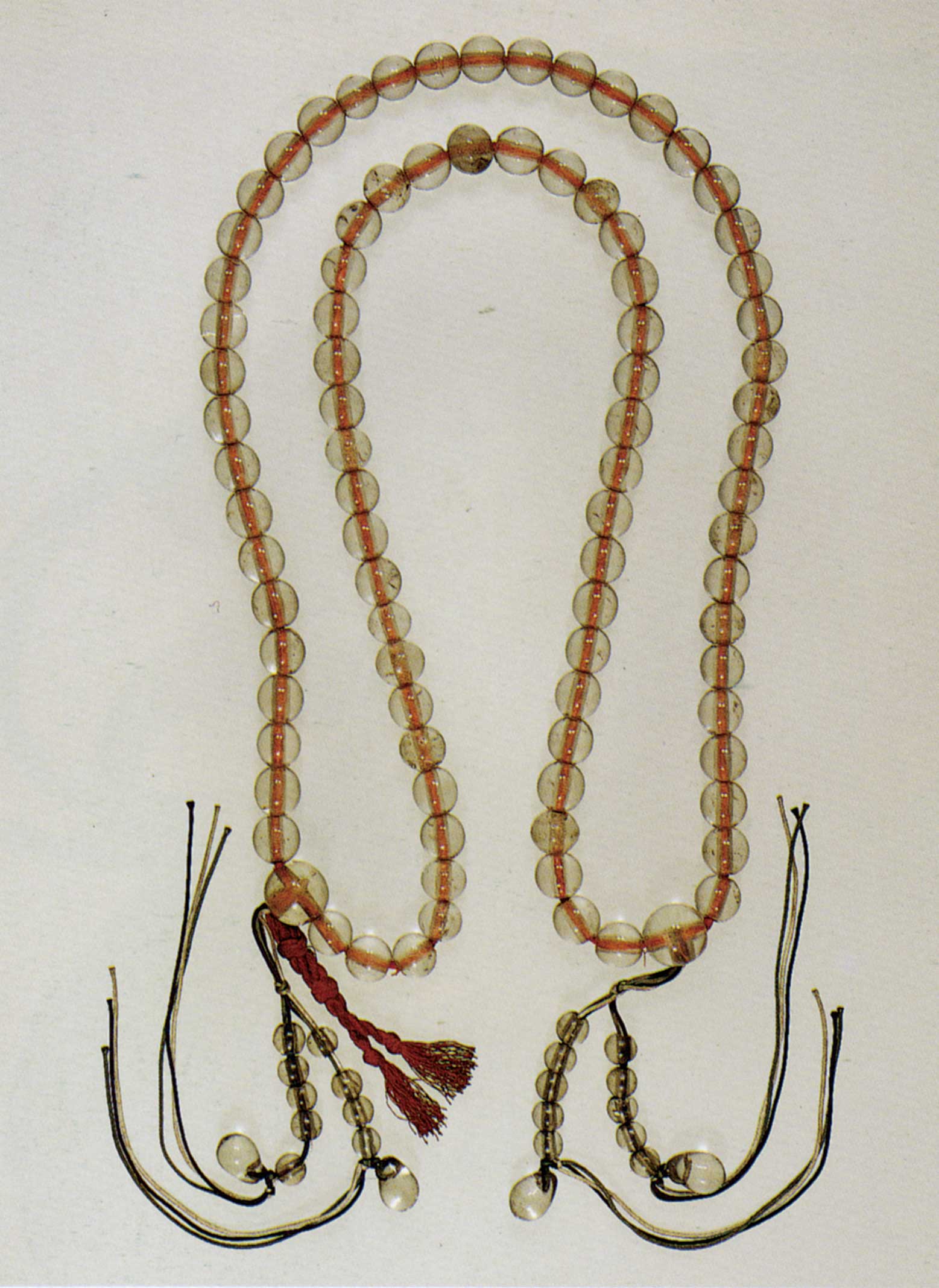 傳空海所用水晶念珠（平安時代 十二世紀）東寺藏